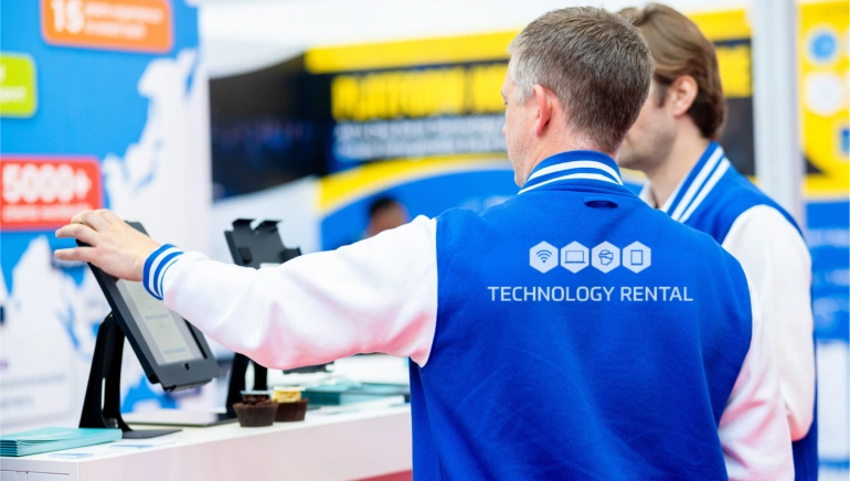 Hire iPad Mini For registration desk at events